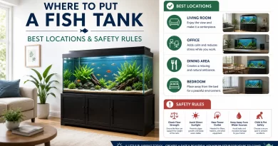Where to Put a Fish Tank - Best Locations and Safety Rules