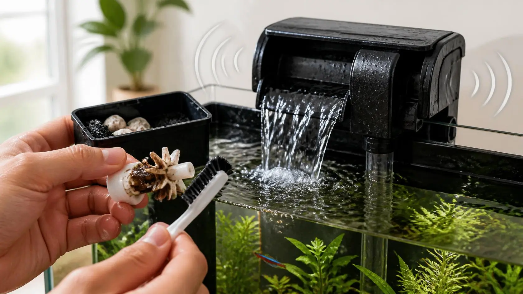 Aquarium Filter Making Loud Noise? 10 Causes and How to Fix Them